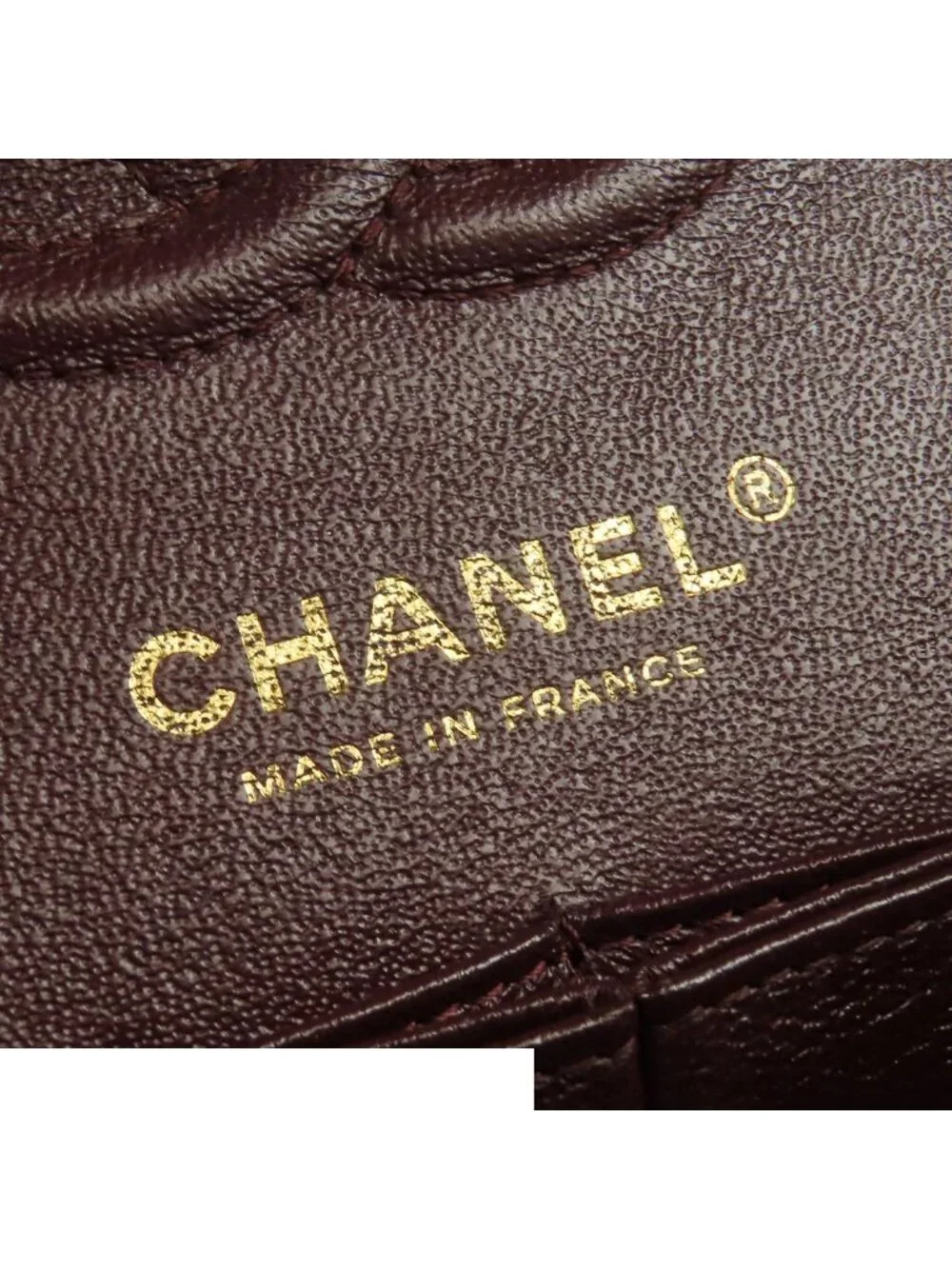 Chanel Chain Shoulder Bag Black Gold Lambskin Quilted 23 Double Flap